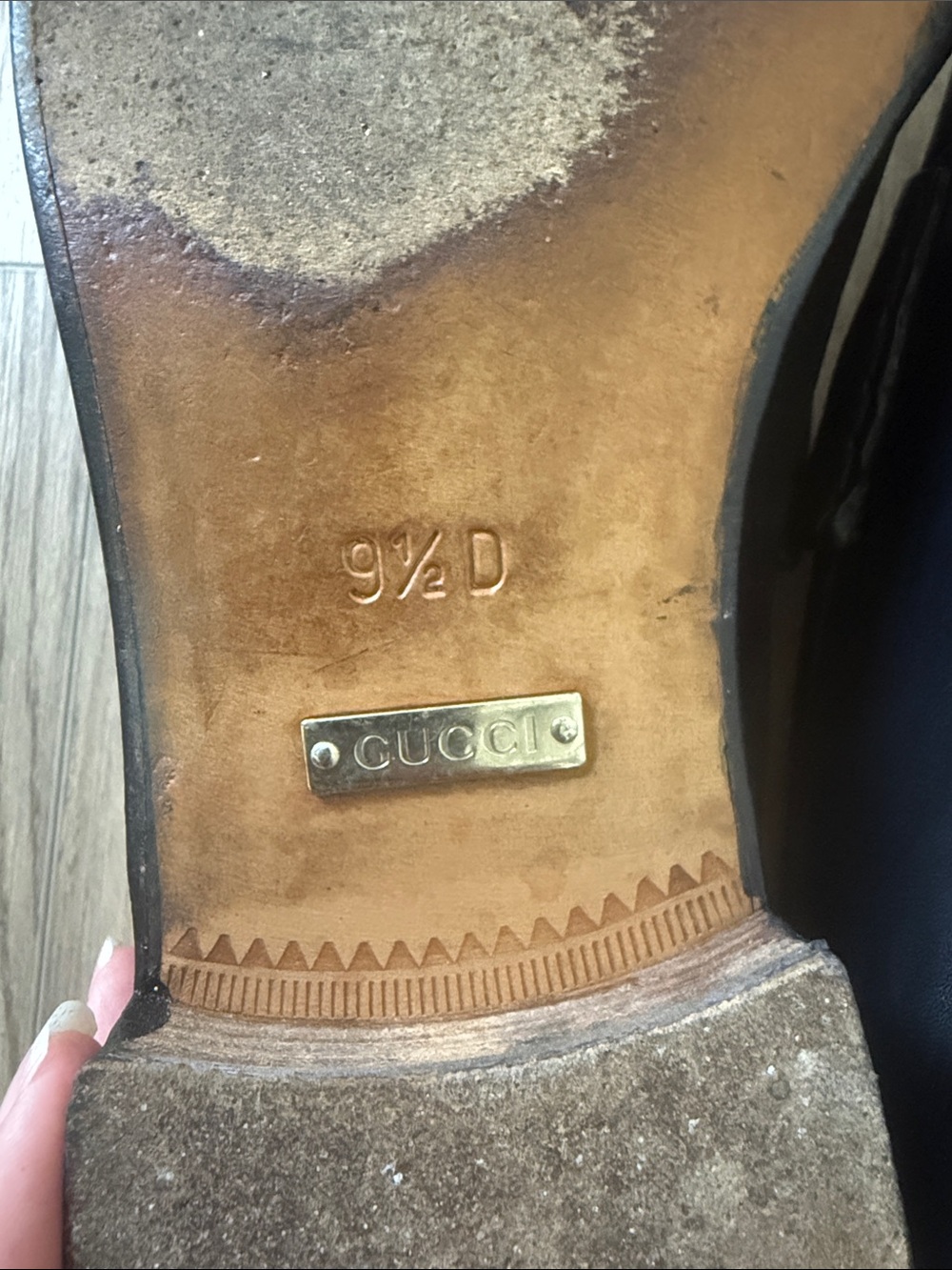 Gucci Black Leather Horsebit Slip-On Loafers - Picture 11 of 12